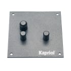 KAPRIOL - PIASTRA PIEGAFERRO 15X15