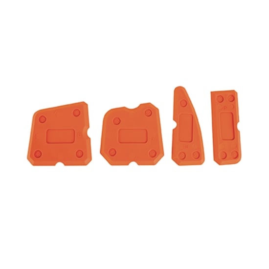 KAPRIOL - SET 4 SPATOLE LISCIA FUGHE