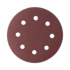 KAPRIOL - CARTA ABRASIVA D=180 MM GRANA 180 (10PZ)