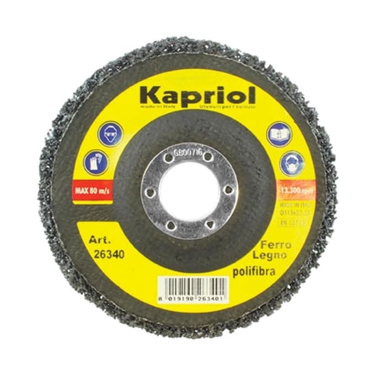 KAPRIOL - DISCO PULITORE DIAM. 115