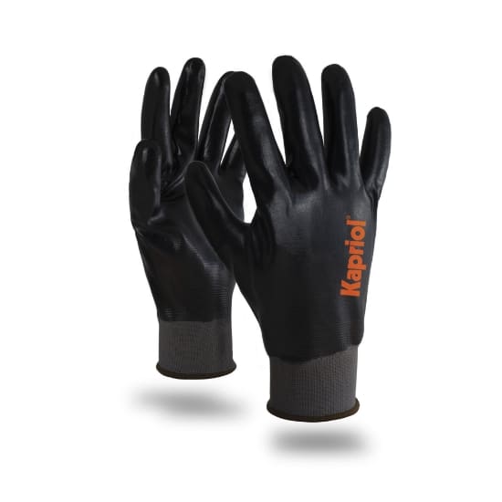 KAPRIOL - GUANTI ALL BLACK 10