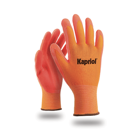 KAPRIOL - GUANTI POWERGRIP ARANCIO 09