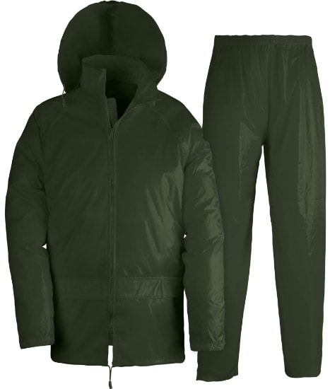 KAPRIOL - IMPERMEABILE'RAIN' XL VERDE