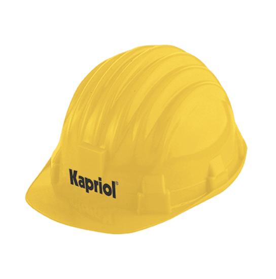 KAPRIOL - CASCO CON VISIERA GIALLO