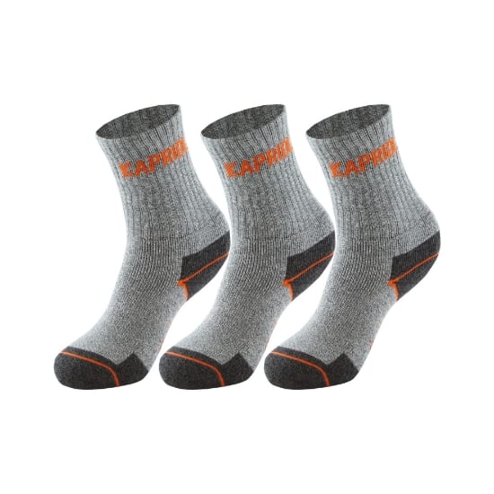 KAPRIOL - TRIS CALZE WORK 42-44 GRIGIO