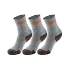 KAPRIOL - TRIS CALZE WORK 42-44 GRIGIO
