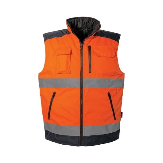KAPRIOL - GILET HV ARANCIO REVERS. L