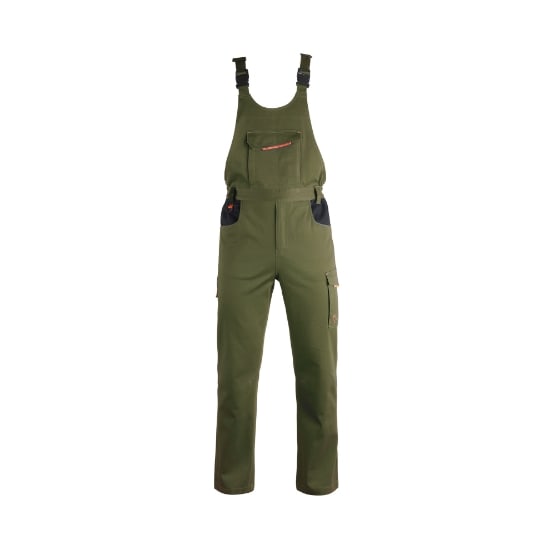KAPRIOL - SALOPETTE INDUSTRY OLIVE GREEN XXXL
