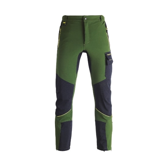 KAPRIOL - PANTALONE DYNAMIC GIARDINIERE VERDE/NERO