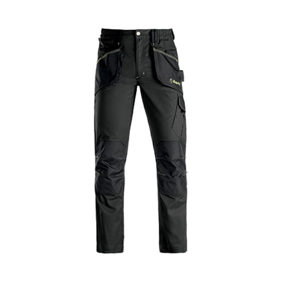 KAPRIOL - PANTALONE SLICK NERO/NERO XXXL