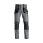 KAPRIOL - PANTALONE SLICK GRIGIO/NERO XL