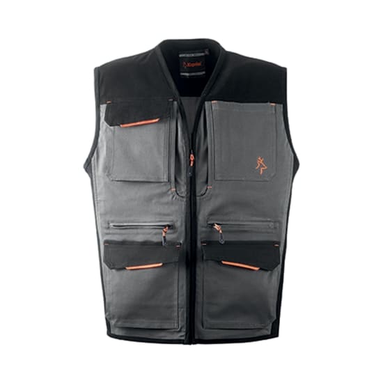 KAPRIOL - GILET MULTITASCHE INDUSTRY GRIGIO XXXL