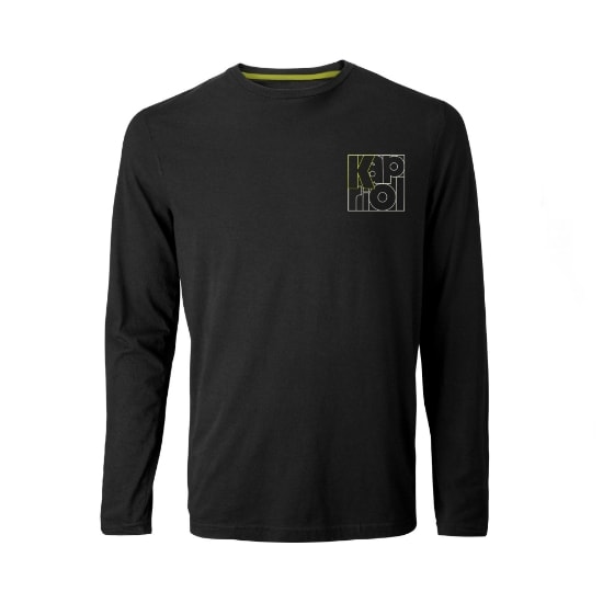 KAPRIOL - T-SHIRT M/LUNGA ENJOY NERA XXXL