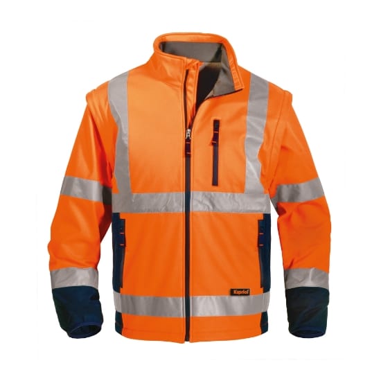 KAPRIOL - GIACCA SOFTSHELL HV ARANCIONE XL