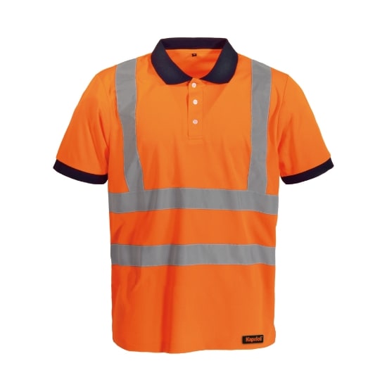 KAPRIOL - POLO HV ARANCIONE XXXL