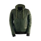 KAPRIOL - FELPA SLICK C/CAPPUCCIO VERDE S