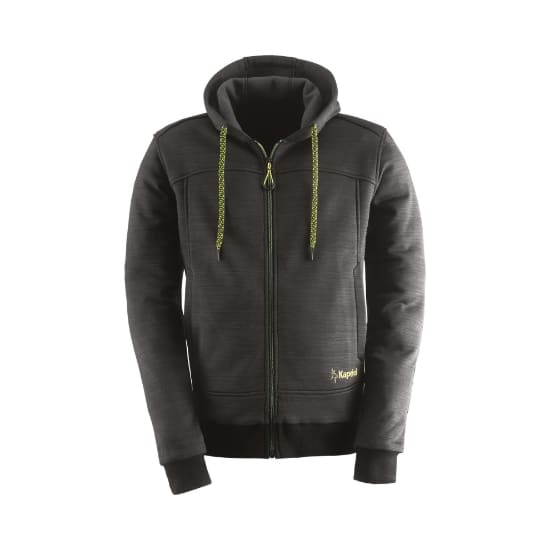 KAPRIOL - FELPA SLICK C/CAPPUCCIO NERO S