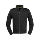 KAPRIOL - FELPA SLICK ZIP LUNGA NERO 4XL