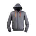 KAPRIOL - FELPA EVO C/CAPPUCCIO GRIGIO XL