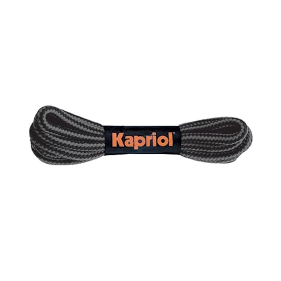 KAPRIOL - COPPIA STRINGHE CM.150 NERO/GRIGIO