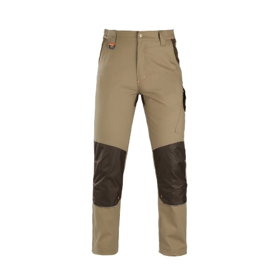 KAPRIOL - PANTALONE TENERE PRO BEIGE SCURO/MARRONE