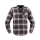 KAPRIOL - CAMICIA ENJOY CHECK MARRONE/ROSSO XXXL