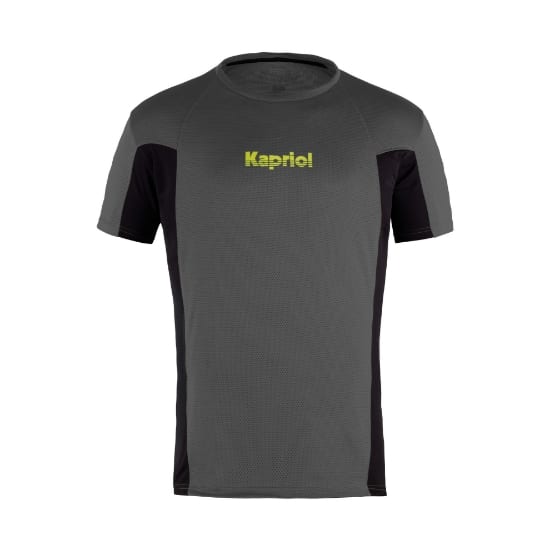 KAPRIOL - T-SHIRT QUICK DRY GRIGIO/NERO XXXL