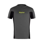 KAPRIOL - T-SHIRT QUICK DRY GRIGIO/NERO XXXL