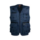 KAPRIOL - GILET MULTITASCHE BLU XXXL