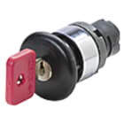 NEW ELFIN - PULSANTE T.FUNGO CHIAVE NERO MET.