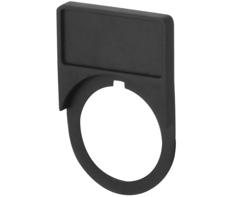 NEW ELFIN - SUPPORTO TONDO NERO X TARGH.13X27