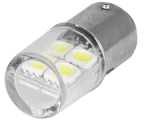 NEW ELFIN - LAMPADINA BA15D LED BIANCA 24VAC DC