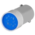 NEW ELFIN - LAMPADINA LED BLU 240V AC DC 010BA9SLBL240