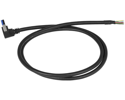 NEW ELFIN - CAVO USB NERO MASCHIO-LIBERO L=0.8M