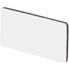 NEW ELFIN - TARGHETTA 13X27 NEUTRA BIANCA 02000TB