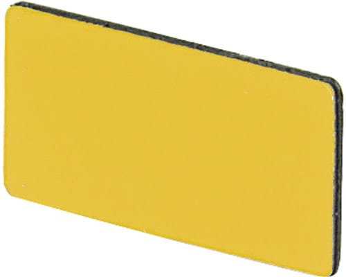 NEW ELFIN - TARGHETTA 18X27 NEUTRA GIALLA 02000TG18