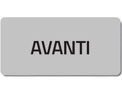 NEW ELFIN - TARGHETTA ADES.AVANTI
