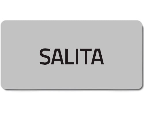 NEW ELFIN - TARGHETTA ADES.SALITA 02005T