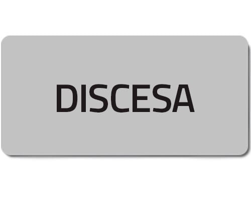 NEW ELFIN - TARGHETTA ADES.DISCESA 02006T