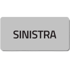 NEW ELFIN - TARGHETTA ADES.SINISTRA 02008T