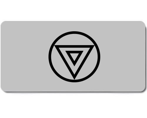 NEW ELFIN - % TARGHETTA ADES.SIMB.ARRESTO VELOC 020138T