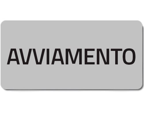 NEW ELFIN - % TARGHETTA ADES.AVVIAMENTO