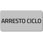 NEW ELFIN - % TARGHETTA ADES.ARRESTO CICLO