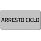 NEW ELFIN - % TARGHETTA ADES.ARRESTO CICLO