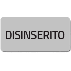 NEW ELFIN - % TARGHETTA ADES.DISINSERITO