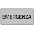 NEW ELFIN - TARGHETTA ADES.EMERGENZA