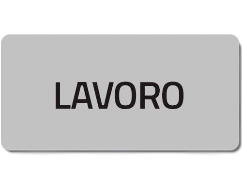 NEW ELFIN - % TARGHETTA ADES.LAVORO