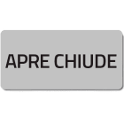 NEW ELFIN - % TARGHETTA ADES.APRE-CHIUDE 02030T