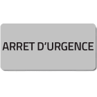 NEW ELFIN - % TARGHETTA ADES.ARRET D'URGENCE