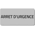 NEW ELFIN - % TARGHETTA ADES.ARRET D'URGENCE